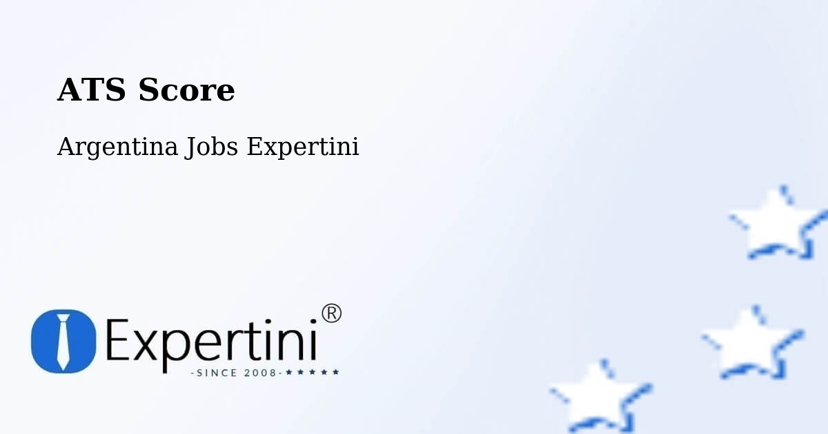 Resume ATS Score & Job Description Match Tool – Mattaldi - Argentina Jobs Expertini