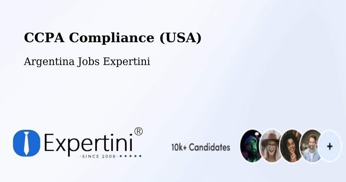 CCPA Privacy Rights & Compliance Notice – Mattaldi - Argentina Jobs Expertini