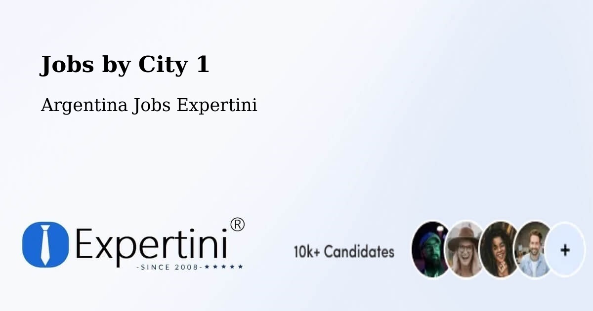 City Jobs in Argentina - Expertini